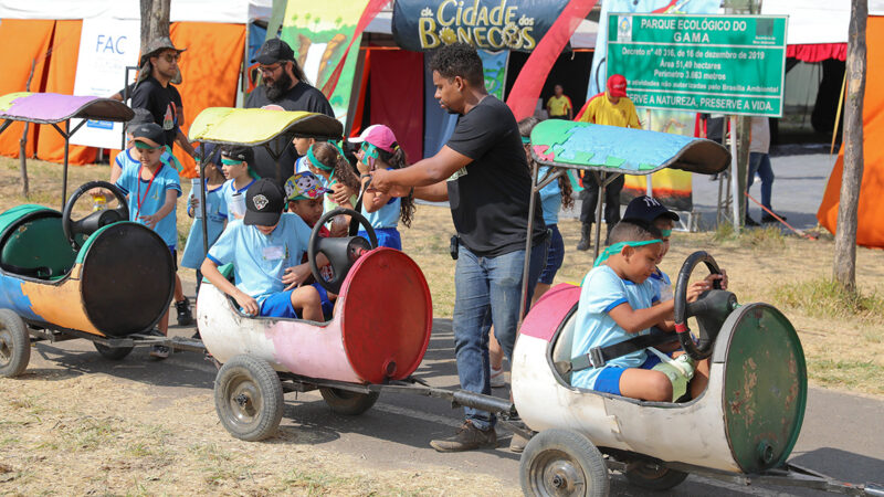 Projeto leva educação ambiental a crianças da rede pública no Parque Ecológico do Gama