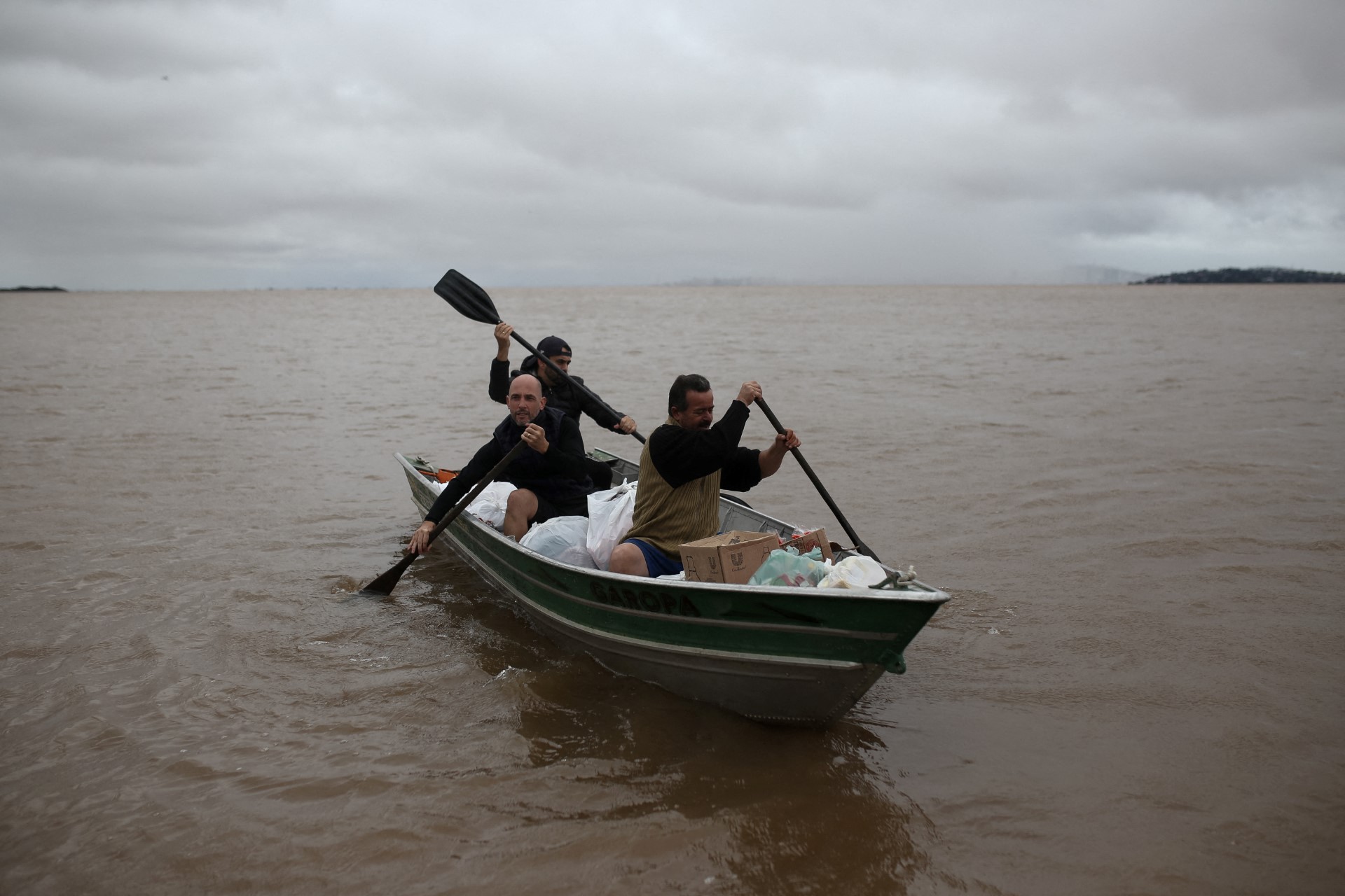 Chuva faz nível do Guaíba voltar a subir em Porto Alegre