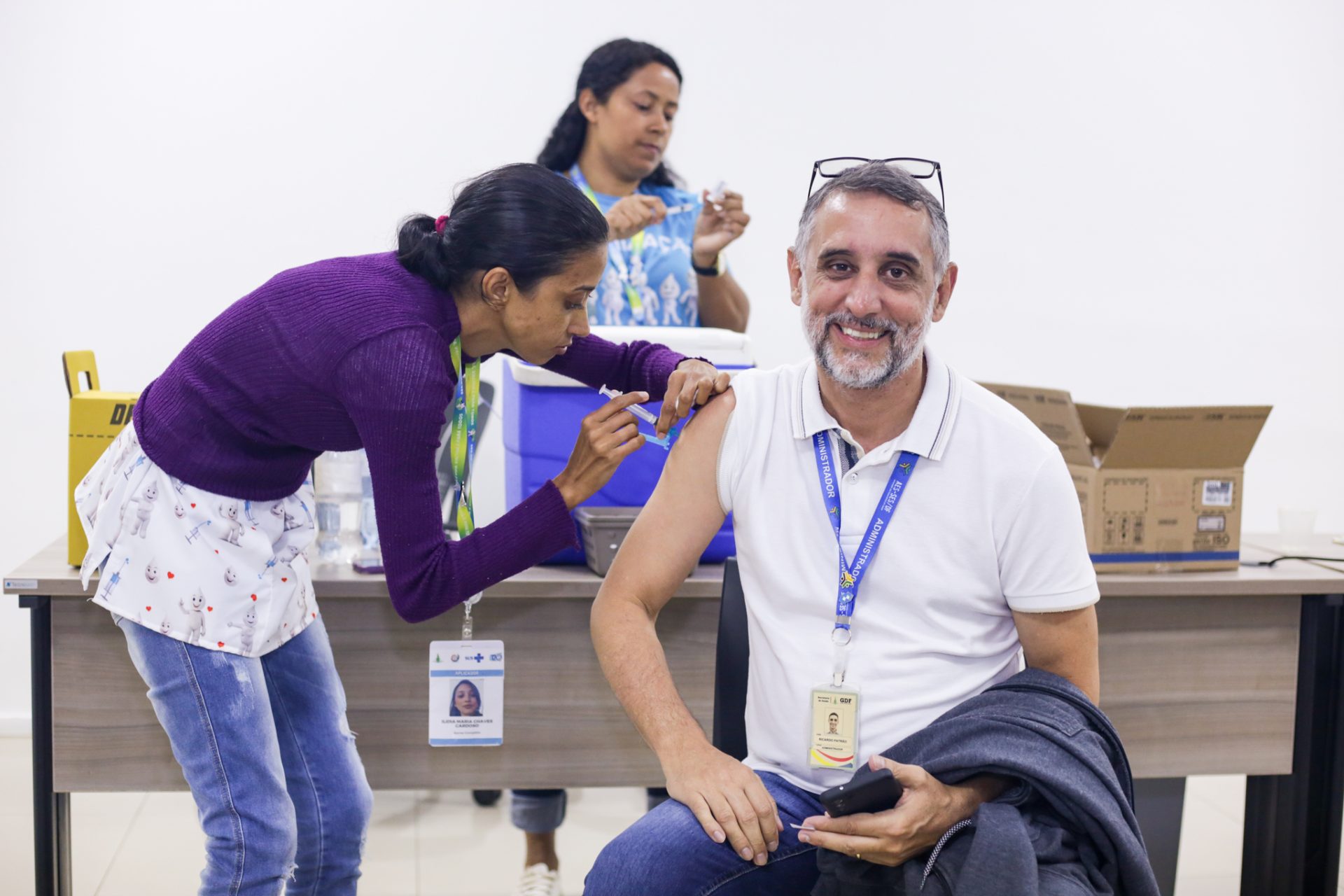 Sábado (5) é dia de a população do DF se vacinar